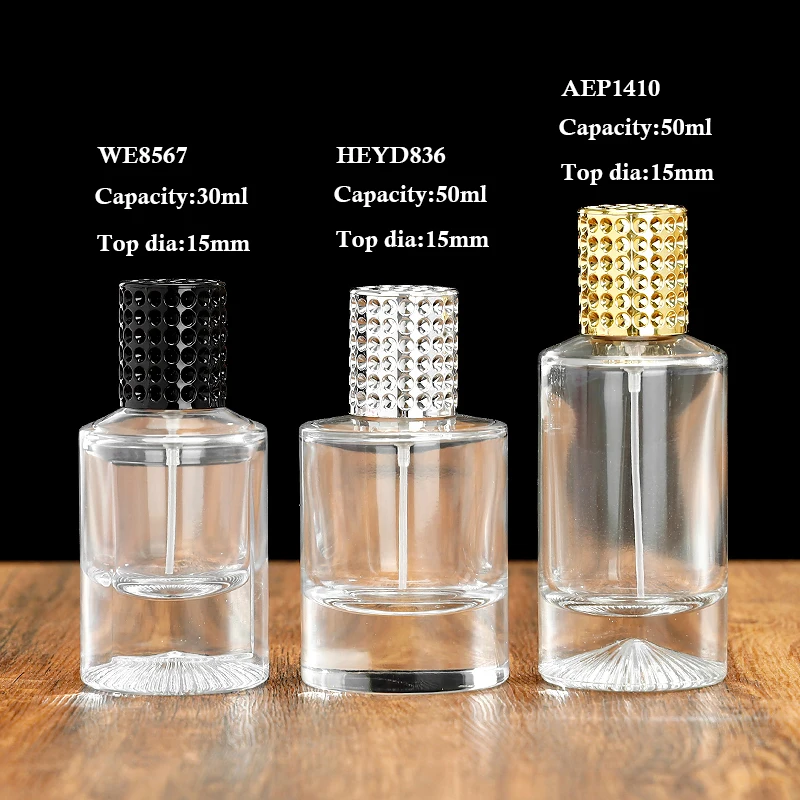 30ml, 50ml Mens Luxury Perfume Bottle Perfume Glass Display Bottle