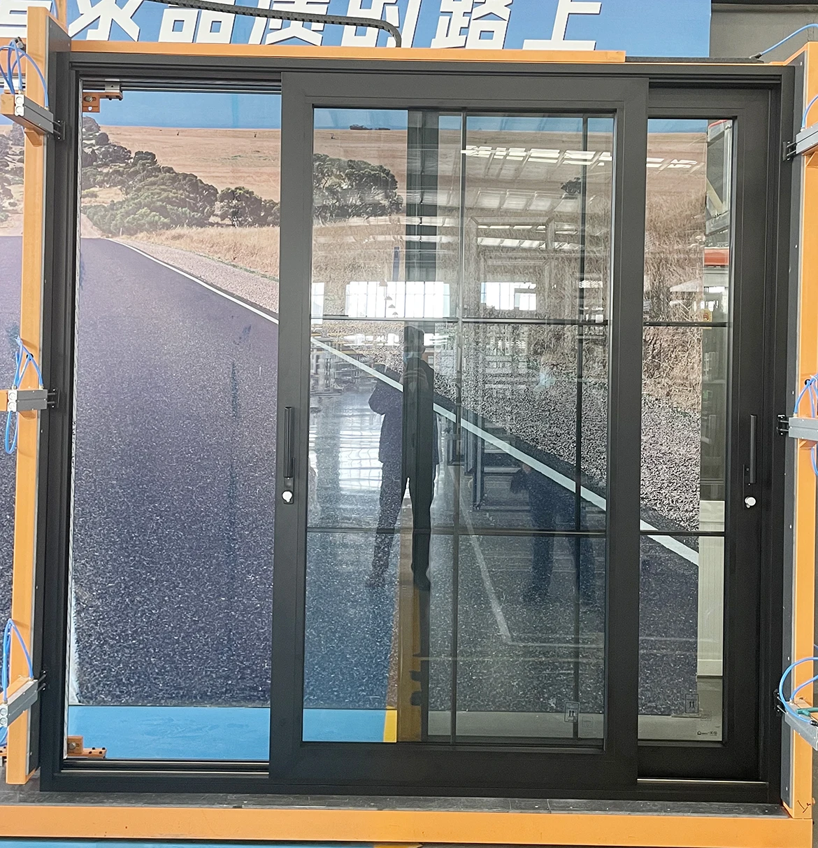 As2047 australian sliding door double glazed cavity glass sliding stacker doors exterior stacking balcony aluminum sliding doors supplier