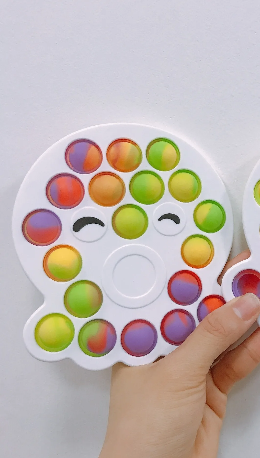 glass silicone push pop bubble fidget sensory toy pop it fidget