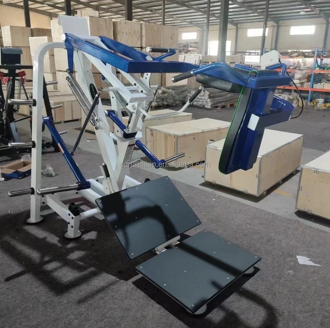 Pendulum Squat Machine Plate Loaded Shark Squat Power Squat Workout Leg Exercise Pro Pendulum Squat Machine
