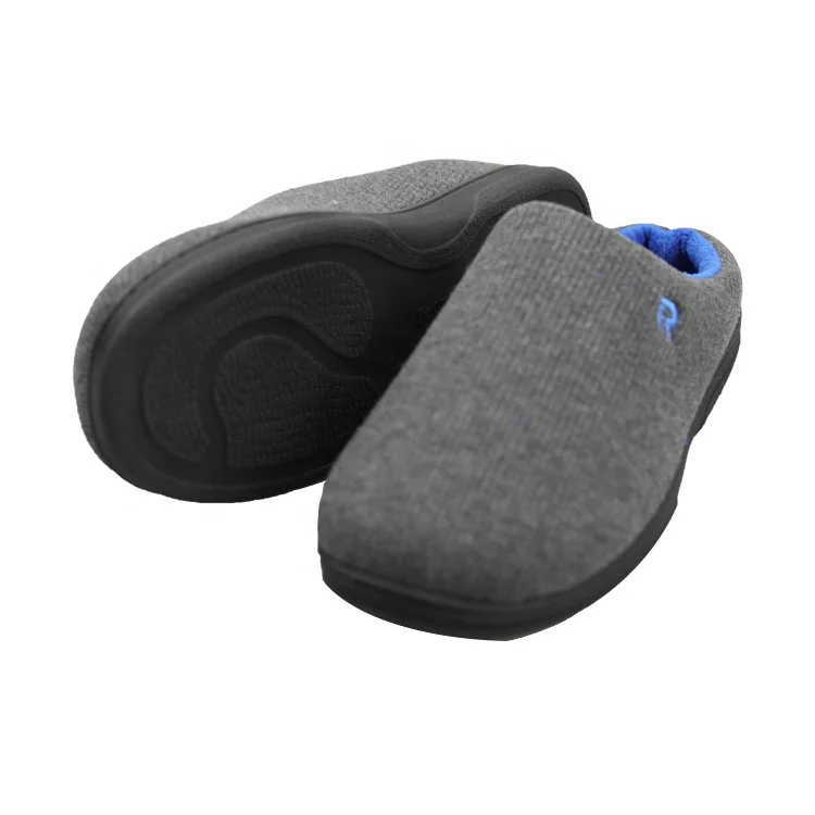Онлайн Лидер продаж стильные пользовательские логотип пены с эффектом памяти слипоны зимние комнатные тапочки для спальни