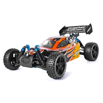 HSP RC Car 1:10 Scale 4wd Two Speed Off Road Buggy Nitro Gas Power Remote Control Car 94166 Warhead High Speed Hobby Toys