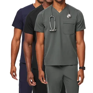 New Comfortable Women's Hospital Medical Scrub Set High Quality Nursing Uniform