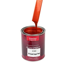 Auto Paint 1K Solid Color Car Refinishing Autobody Paint Auto Body Coating 1K Crystal Copper Pearl Base Coating