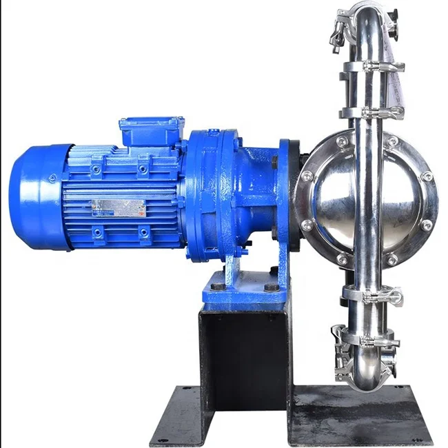 1 5 дюймов DBW электрический пищевой санитарный двойной диафрагменный насос для передачи