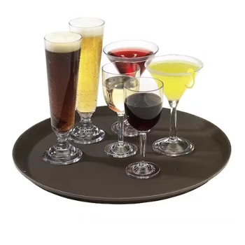 CAMBRO 1600CT Non Silp Durable Fiberglass Round Food Serving Trays Versatile Utility Food Serving Trays