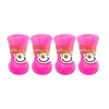 Cartone animato scimmia rosa