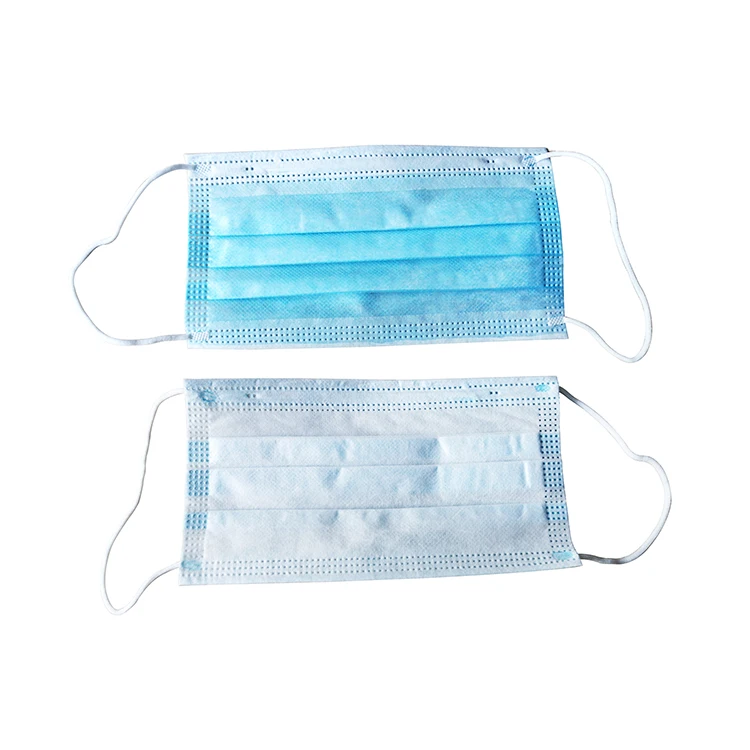 Одноразовая Медицинская 3-х Слойная маска Для Лица Препорат Защитная Одежда