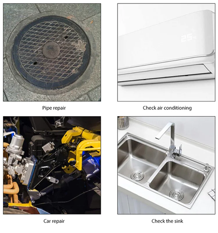 KERUI IP67 Waterproof Soft Cable for Android Phone Snake Scope Camera 1m 5.5mm Cable Endoscope