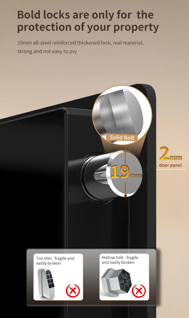 CEQSAFE High Quality Digital Hidden Wall Safes Deposit Box Small Mini Size Security Safety Cash Box details