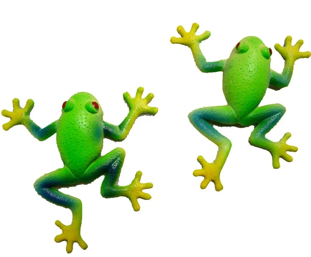 6 Pieces Frog Toys Realistic Frog Figurines Simulation Frog Animal