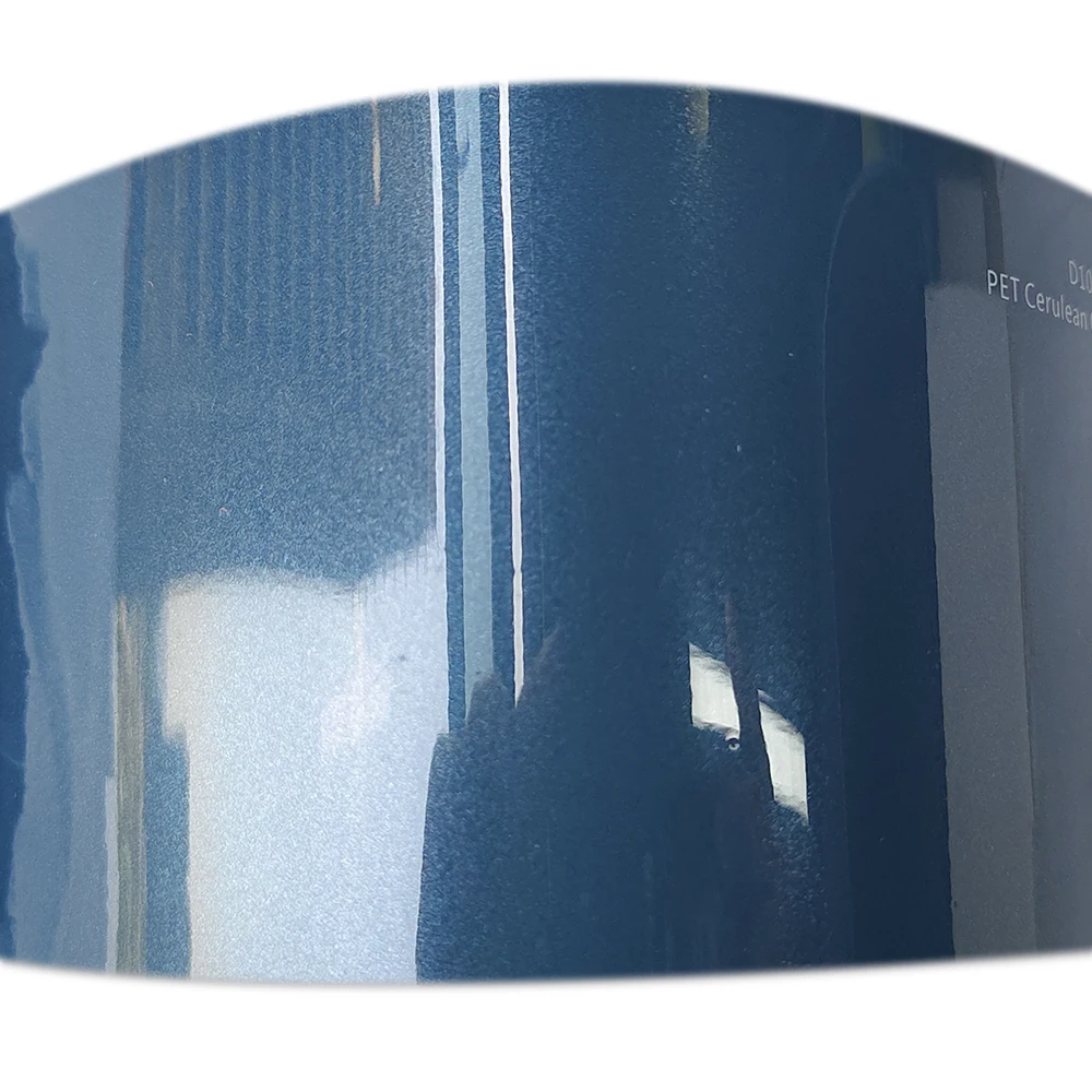 TSAUTOP Super Gloss Cerulean Cyan Green Car Wrap Sticker