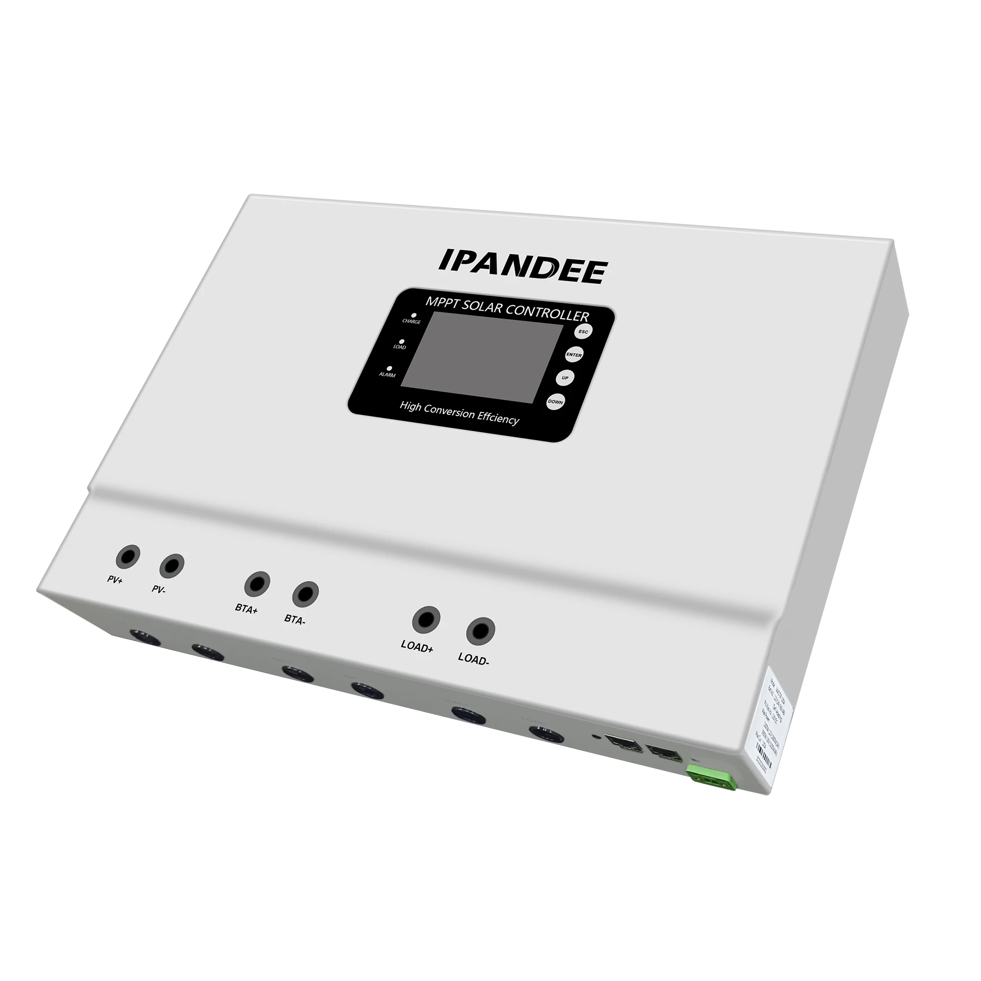 Ipandee Factory Direct 48 Volt App Wifi 100A 48V Mppt Solar Charge Controller Master Unlimited Parallel for Lighting Control