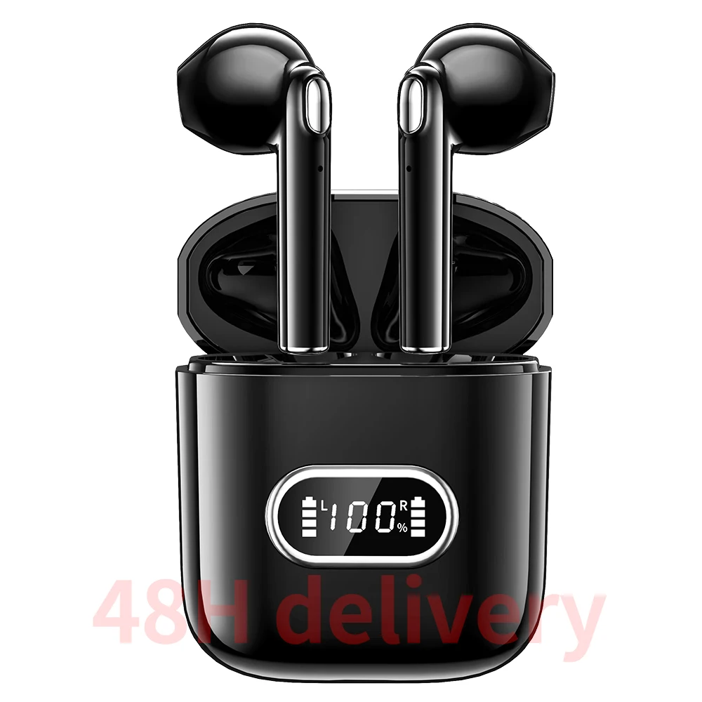 J15 Tws Ecouteur Tech Wireless Bluetooth Headset Handsfree MIC Enc Noise Reduction on Ear Earphone for Mobile Phone Cellphone