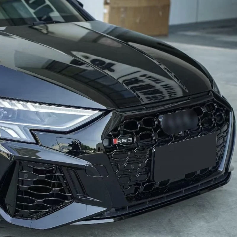 Car Bodykit Upgrade to RS3 Style High Quality  Front Bumper with Grille for Audi A3 S3 8Y 2020 2021 2022 2023+