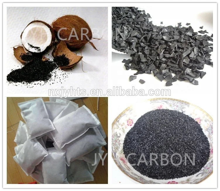 Iodine High Adsorption Mesh Size Coconut Shell Granular Activated Carbon For Gole