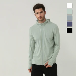 Custom Soft Shell Active Mens Jackets Quick Dry Running Outdoor Hiking Top