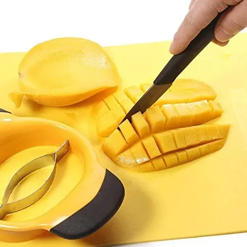 1pc, Stainless Steel Mango Slicer, Fruit Divider, Mango Knife