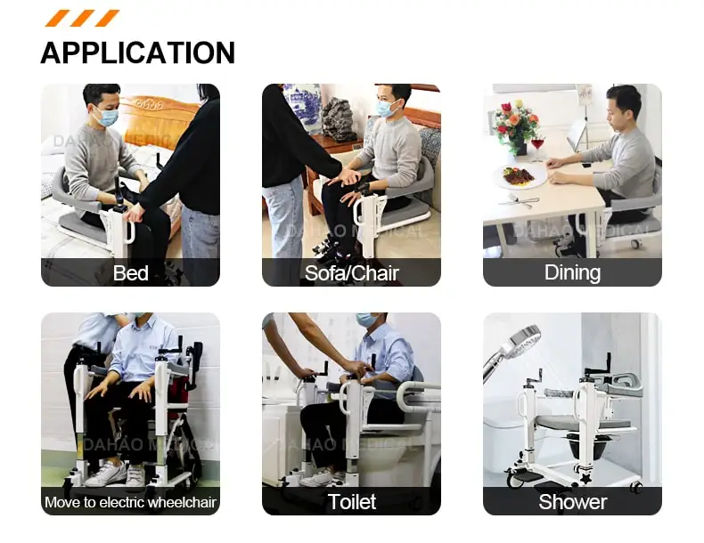 Multi-function Vehicle Patient Conveyor Lifter Old Man Medical Nursing ...