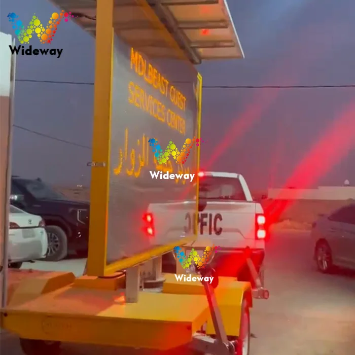 DOT Certified Variable Message Signs VMS Trailer Displays