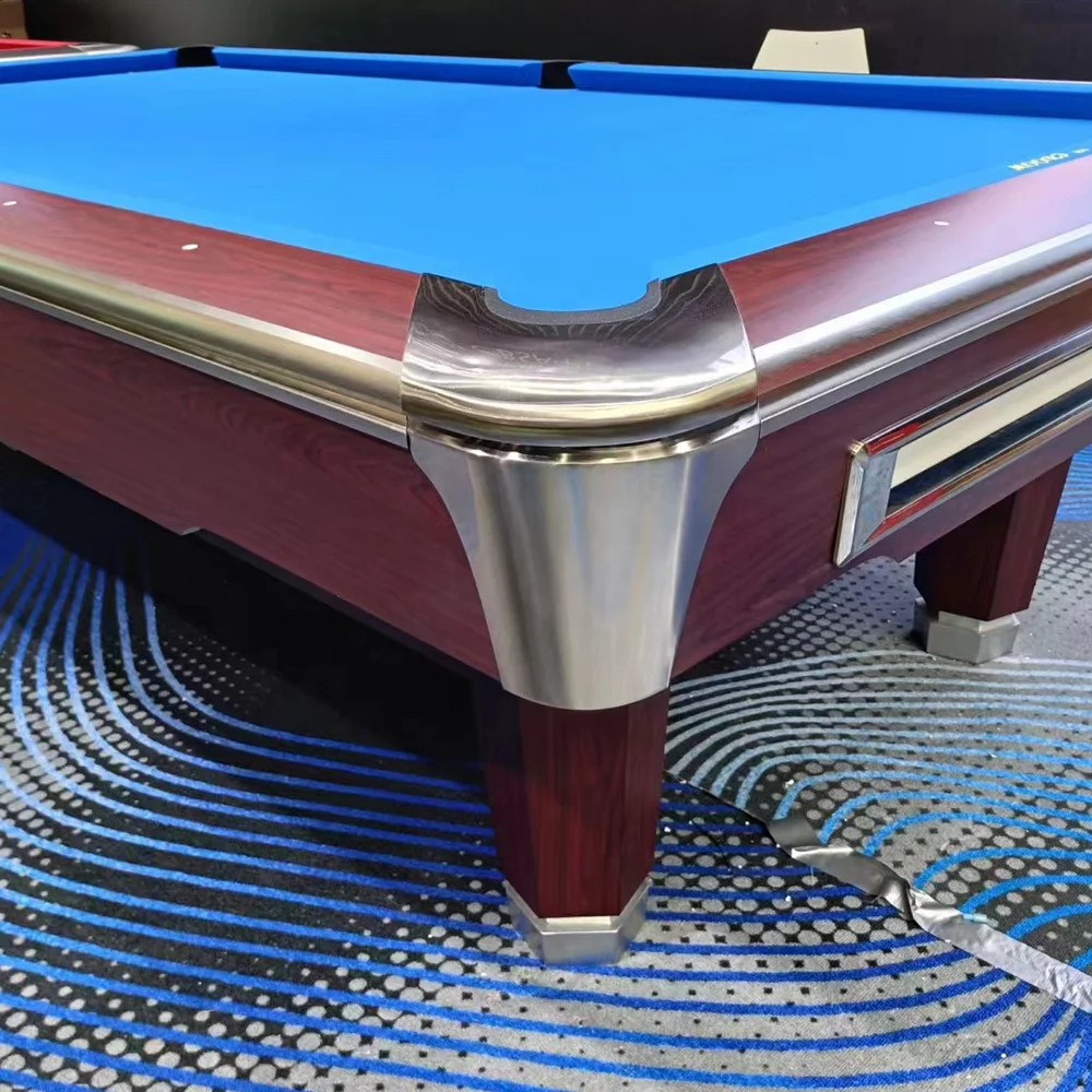 Bojue 2024 Modern Style Snooker & Billiard American 9-ball Pool Table with Solid Wood and Blue Stone for Game Room