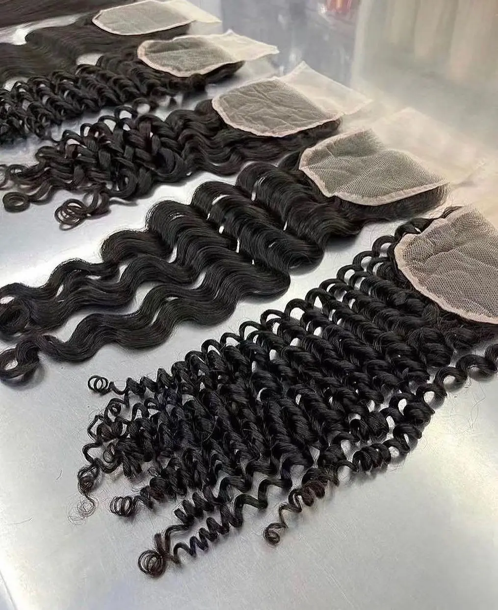 Wholesale HD Swiss Lace Closure 4x4  Hd Brazilian Hair Closure 13x4 Brazilian Human Hair Transparent Lace Frontal Body Wave