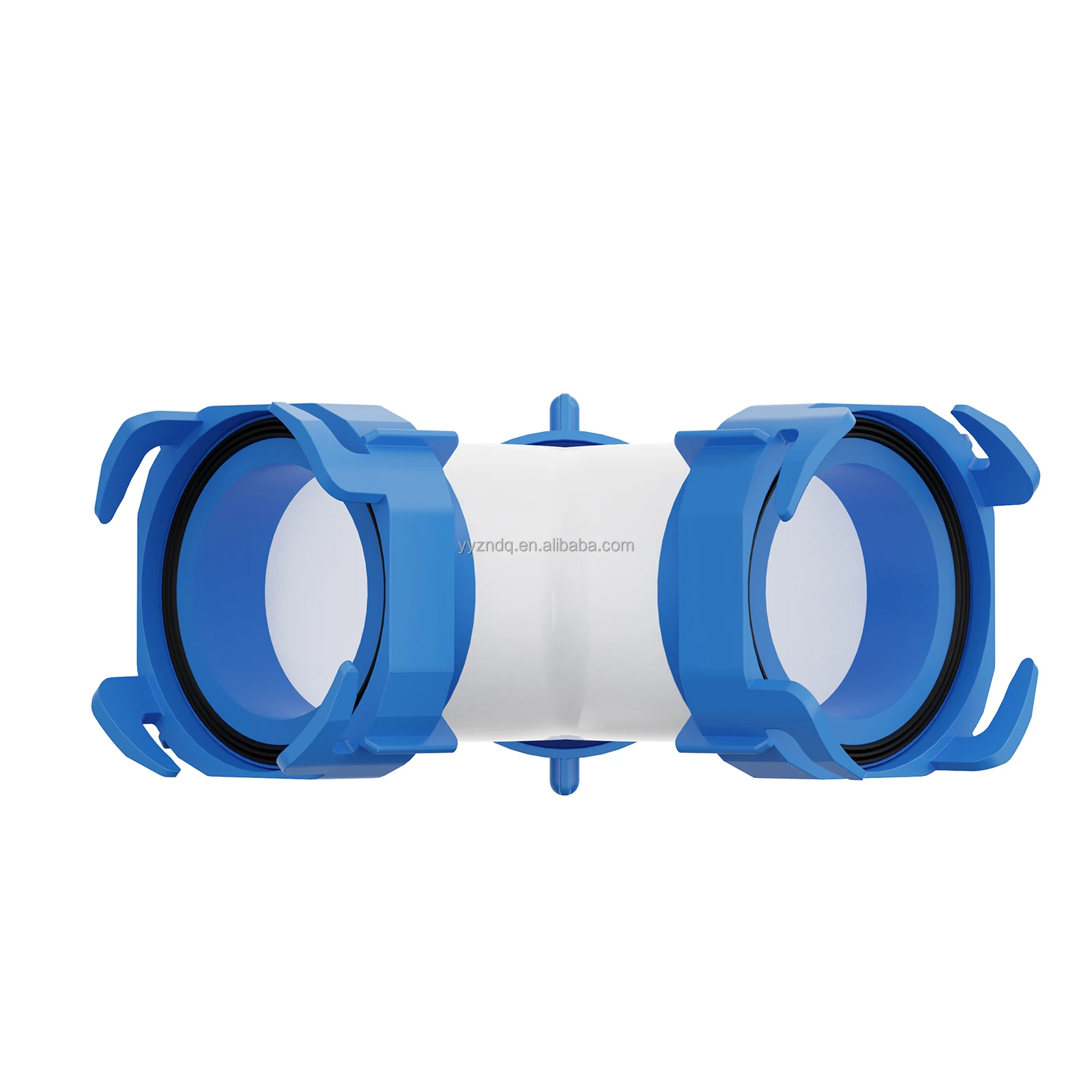 Camco RhinoFLEX RV Wye Fitting - 3-Way Swivel Sewer Connector For RV Dump Stations