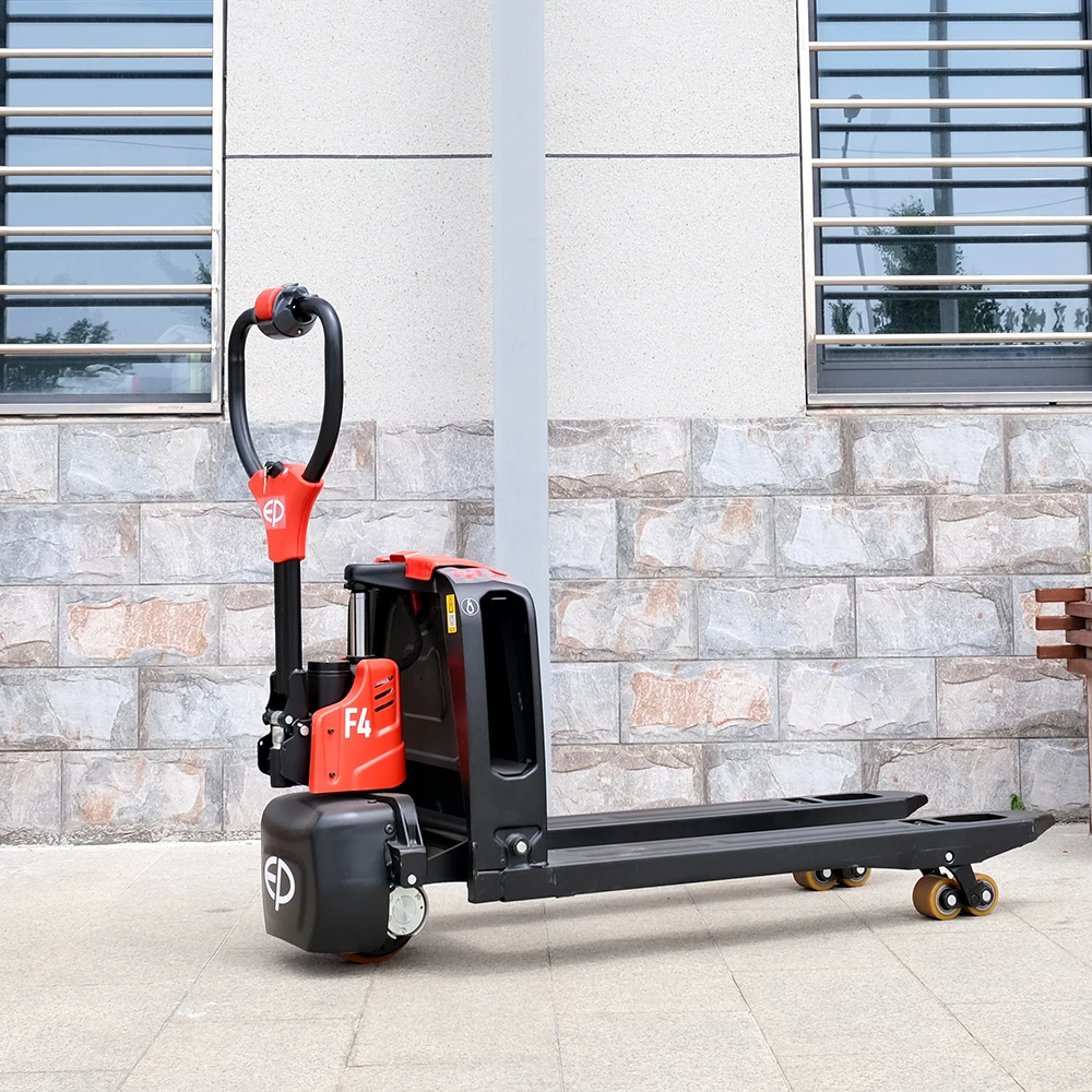 Flexible and Labor-saving EP 1500kg 1.5ton 1.5T 3306lb Electric Pallet Truck With Lithium Battery F4