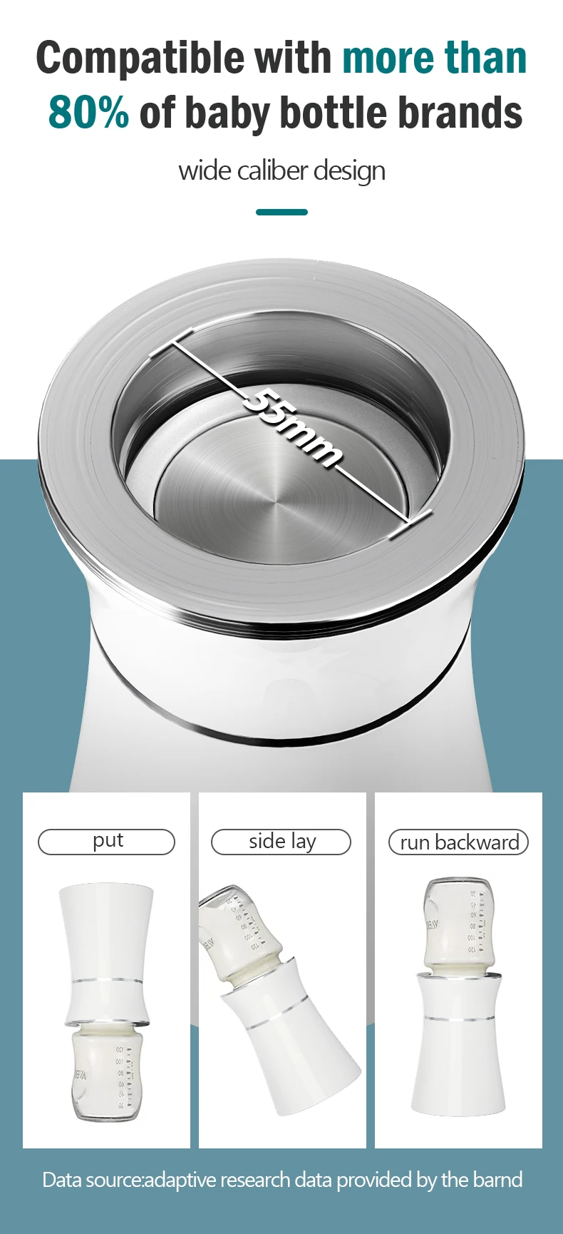 8800 Mah Battery Wireless Travel Baby Milk Bottle Heater Water Warmer Usb Portable Baby Bottle