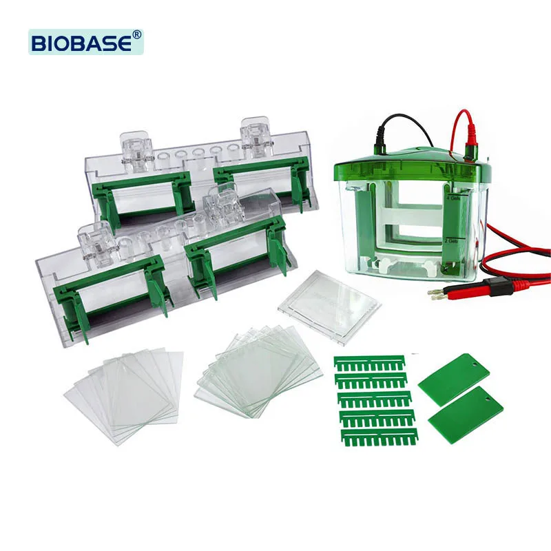 BIOBASE Nucleic Acid and Protein Preparation Use  Gel Tray Vertical Electrophoresis Tank for Lab