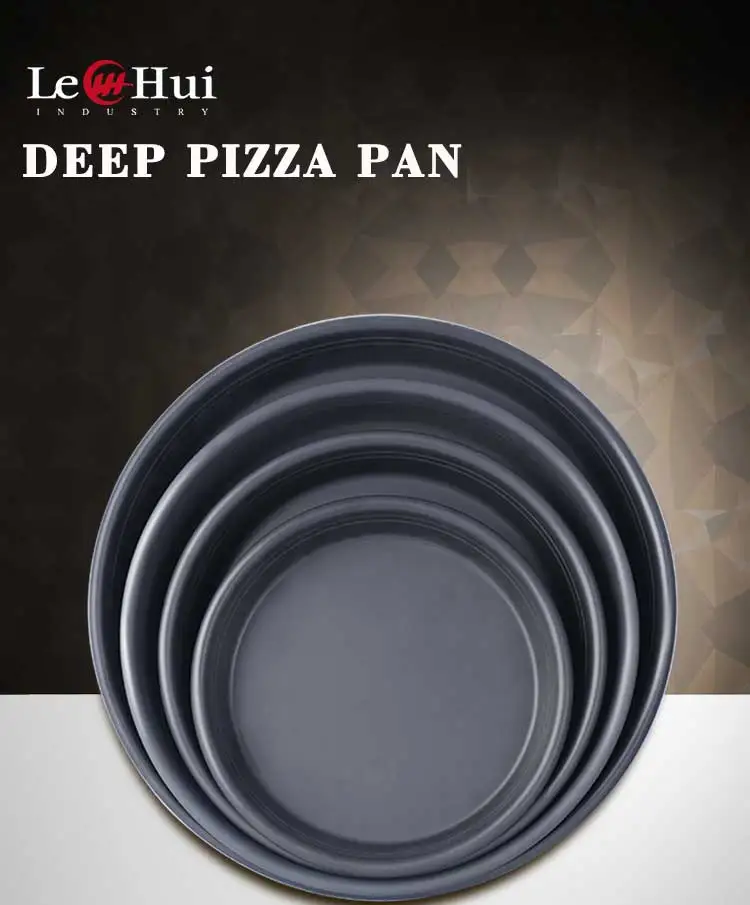 Pizza Cooking Pan 12 Inch Pizza Baking Pan With Rack Aluminum Deep Dish
