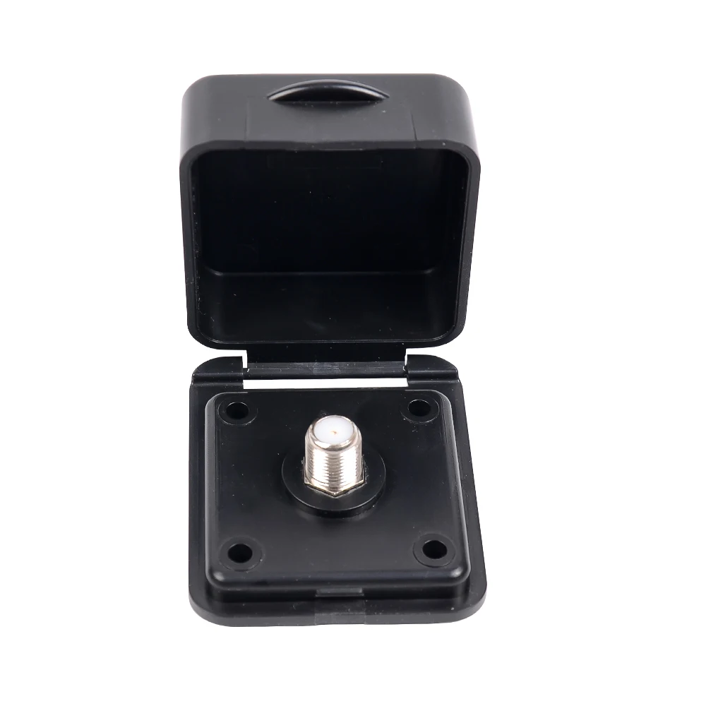 Rv Camper Mini Tv/sat Inlet Square With F-type Connector For Coaxial ...