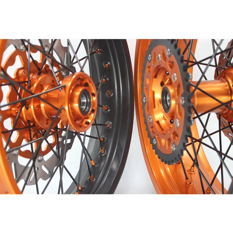 KTM EXC SXF450用17インチバイカラーアルミニウムモーターサイクル