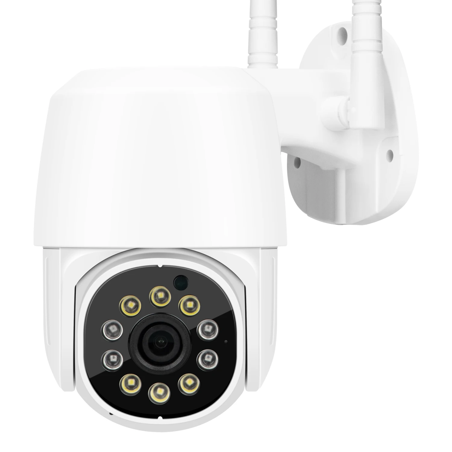 Cheap surveillancep 2.5 inch 1080p ptz call auto traking led lights smart wireless ip waterproof security outdoor wifi camera