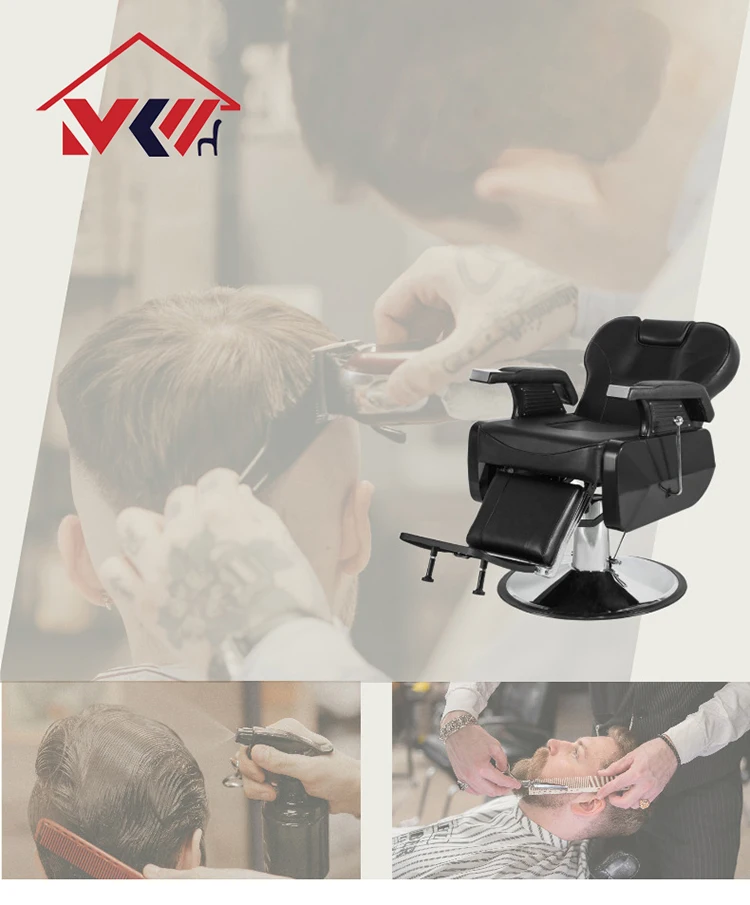 Cheap Reclining Hydraulic Pump Adjustable Haircut Chair Shaving Barber