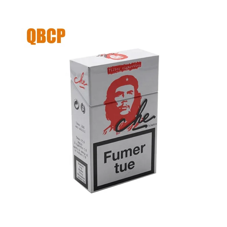 Factory Direct Lucky Strike Cigarette Tin Box 20-Piece Recyclable Metal Box Pack with Hinged Lid