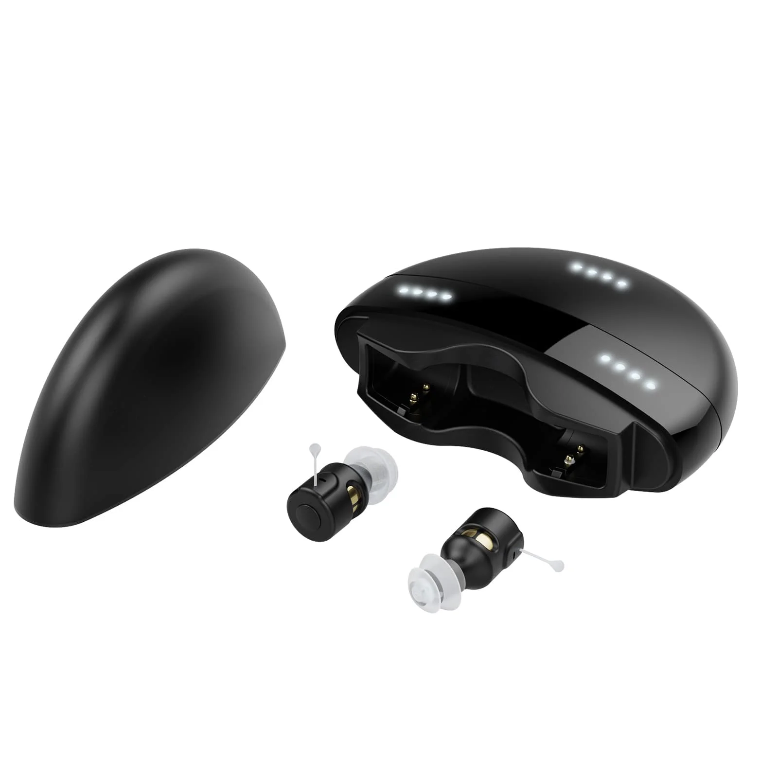 Free Sample OEM ODM OTC Cic Hearing Aid Devices Ear Machine Affordable Digital Rechargeable in Ear Invisible Hearing Aids