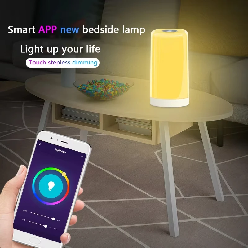 product wifi smart rgb table lamp led light dimmable alexa google home smart life tuya app control timing automation-47