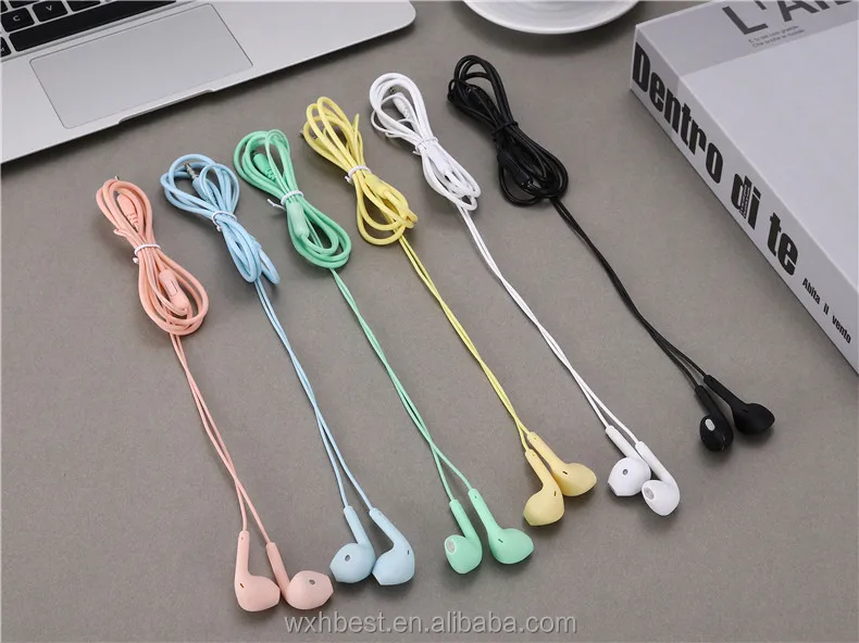 Hot Selling Wholesale color U88 wired earphone 3.5mm stereo headphones music earphones with microphone support voice calls - ANKUX.COM