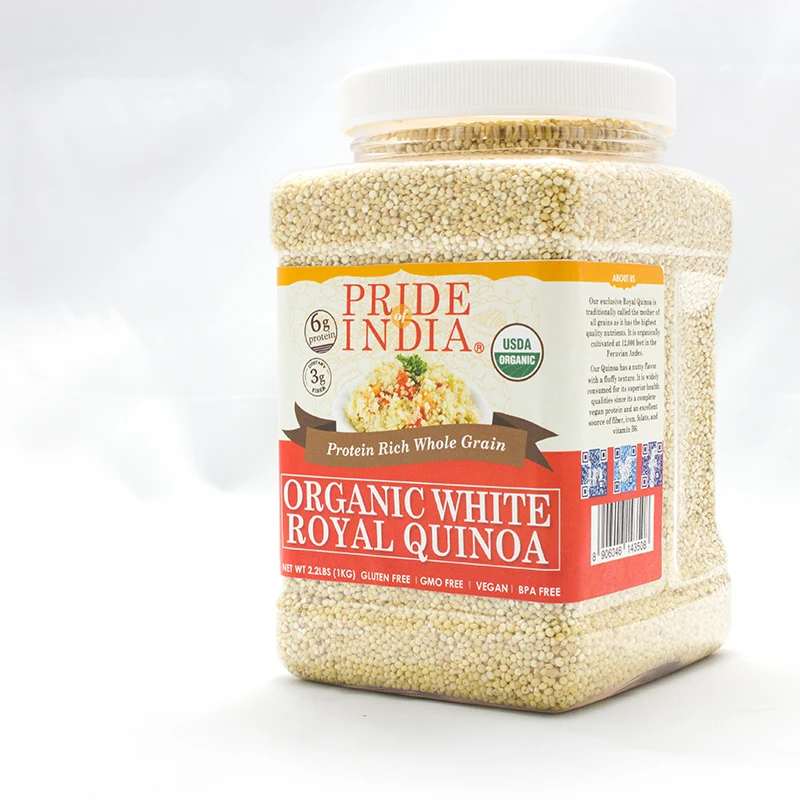 Organic Bolivian White Royal Quinoa (1.5 Lb, 680 gms)