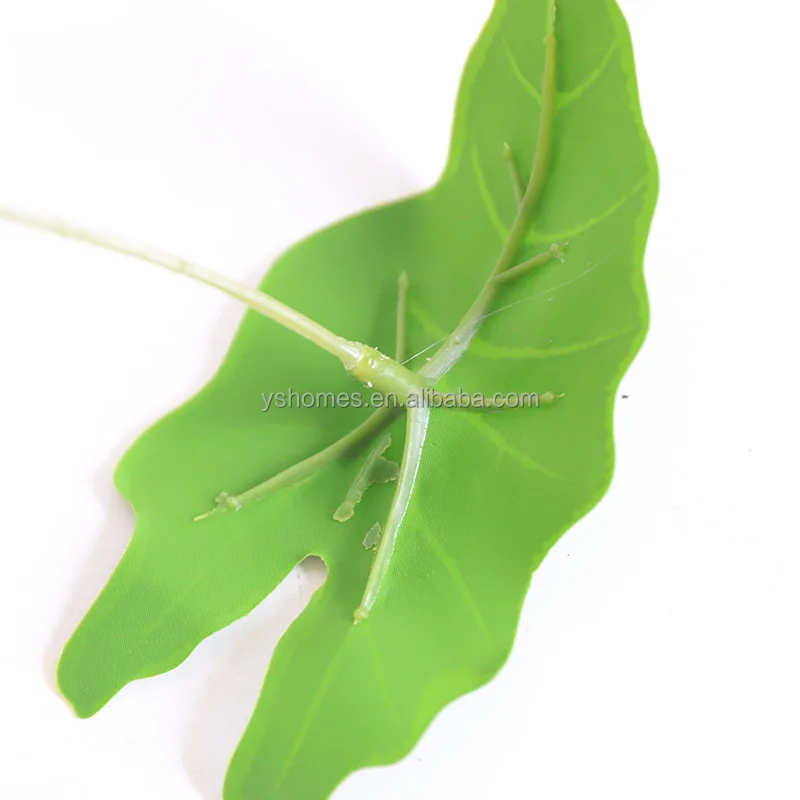 Искусственные листья искусственные бамбука и Таро украшение для дома растение бонсай растения