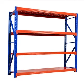 Galvanized Metal Stacking Shelves 200kg-800kg Display or Warehouse Storage Racks & Shelves Boltless Rack With Steel Shelf