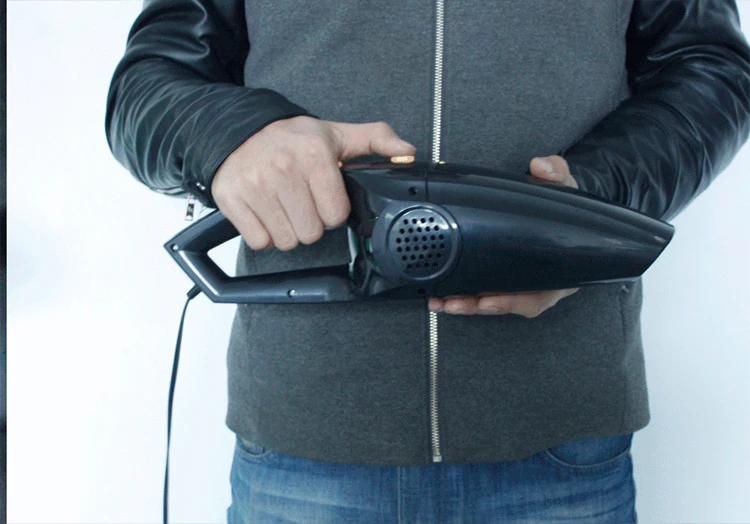 ALIOT High Performance 2000mA 6000pa Rechargeable Car Interior Mini Wireless Handheld LED Light Cordless Car Vacuum Cleaners