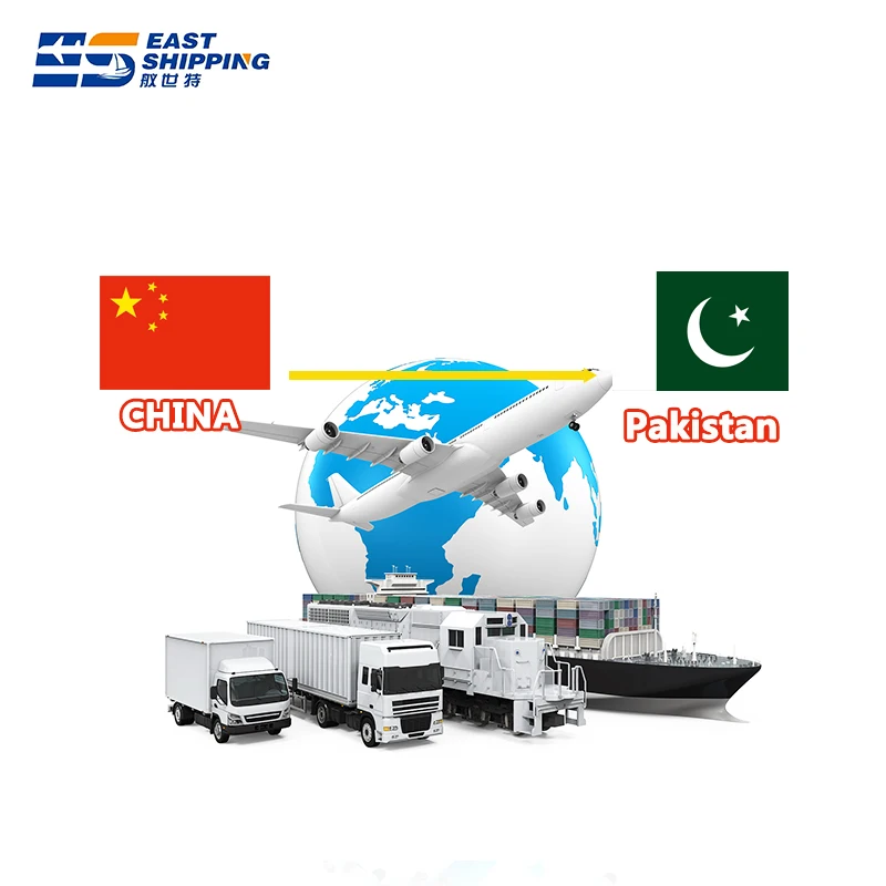 East Shipping Agent To Pakistan Chinese Freight Forwarder Logistics Agent Express Services Shipping Clothes China To Pakistan