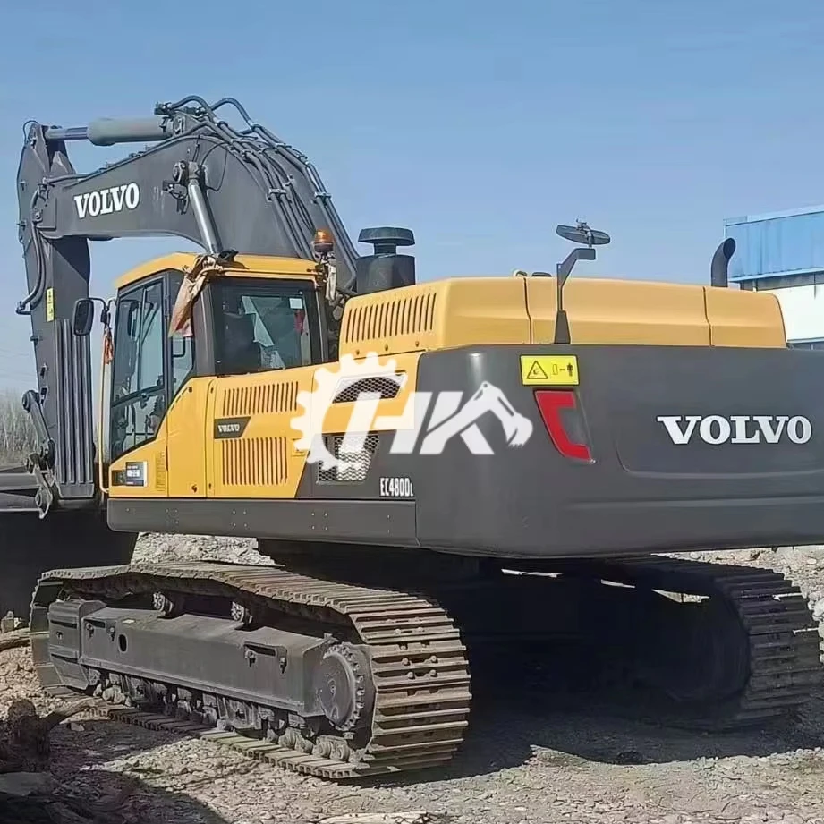 HANG KUI VOLVO EC480 48tons 90%new Original Japanese with EPA,CE Agricultural Used VOLVO480 Excavator for Digging