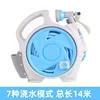 Blue 14m water tank truck