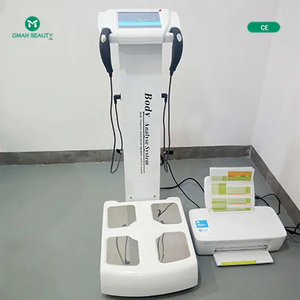 Анализатор состава человеческого тела, профессиональный анализатор жира с принтером/анализатор веса тела