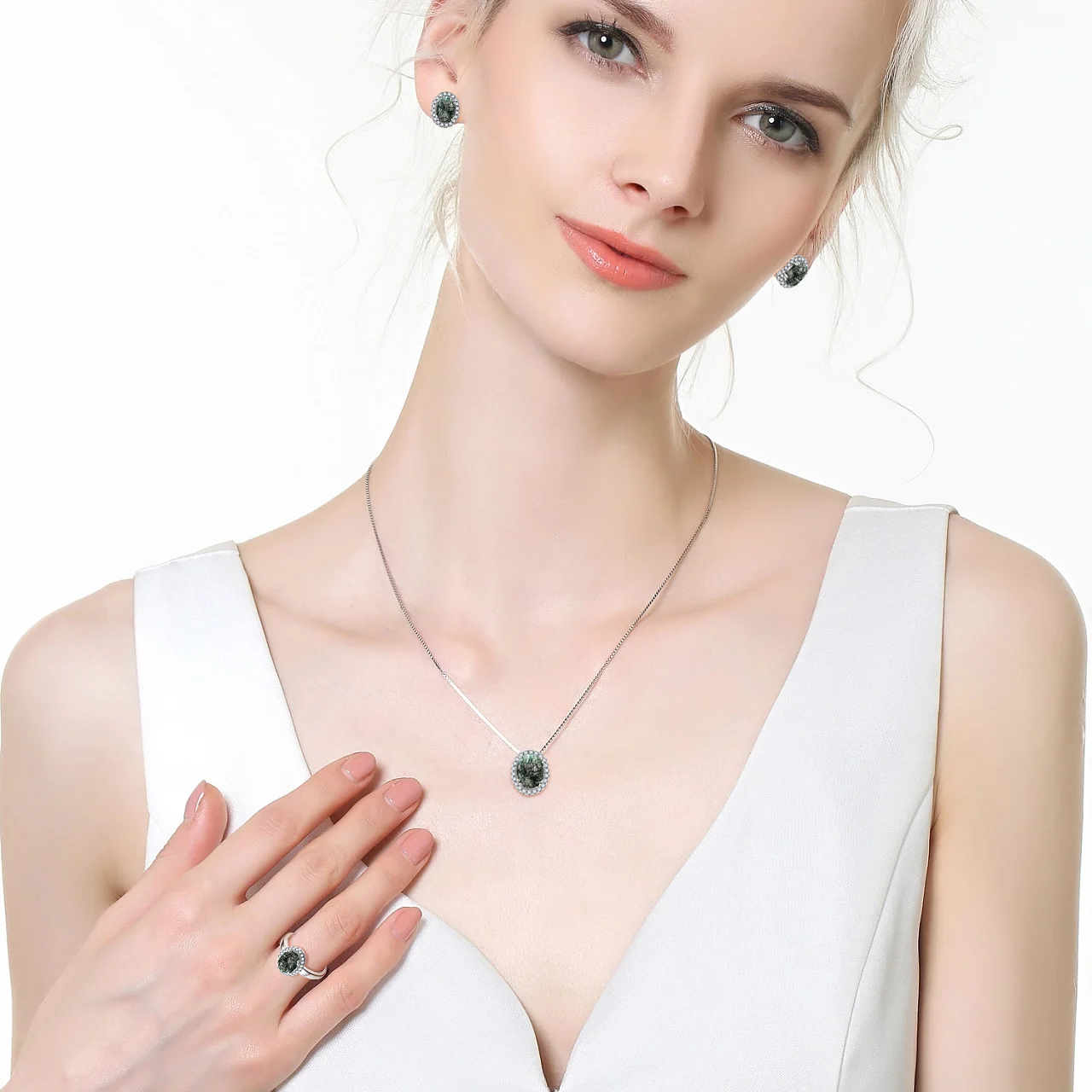 Custom 925 Minimalist Pendant Women Charms Zirconia Jewelry S925