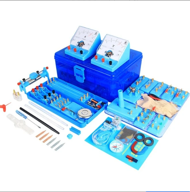 Electrical Experiment Set Electrical Experiment Box School Physics Electromagnetism Equipment Physics Experiments Kit