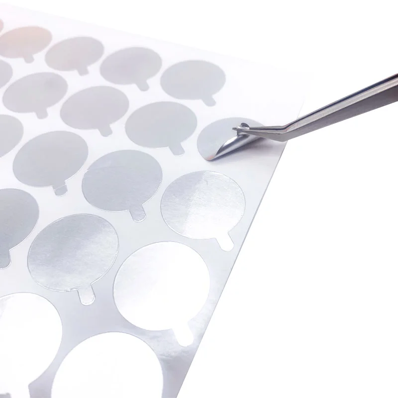 Одноразовый алюминиевый держатель клея для наращивания ресниц, водонепроницаемый держатель клея для ресниц